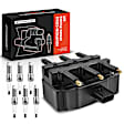APIC0540 Ignition Coil & IRIDIUM Spark Plug Kit