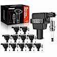 APIC0543 24-Piece Kit Ignition Coil and Iridium Spark Plug Kit