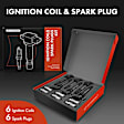 APIC0548 12-Piece Kit Ignition Coil and Iridium Spark Plug Kits