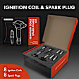 APIC0555 16-Piece Kit Ignition Coil and Iridium Spark Plug Kits