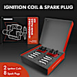 APIC0558 10-Piece Kit Ignition Coil and Iridium Spark Plug Kits