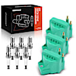 APIC0588 9-Piece Kit Green Ignition Coil and Iridium Spark Plug Kits