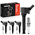 APIC0595 8-Piece Kit Ignition Coil and Iridium Spark Plug Kits