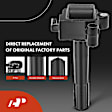 APIC0632 3x Black Ignition Coil & 6x IRIDIUM Spark Plug Kits