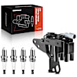 APIC0645 1x Ignition Coil & 4x IRIDIUM Spark Plug Kits
