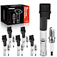 APIC0662 12-Piece Kit Black Ignition Coil and Iridium Spark Plug Kits