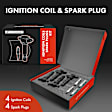 APIC0750 8-Piece Kit Ignition Coil and Iridium Spark Plug Kits