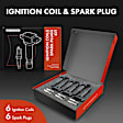 APIC0758 12-Piece Kit Ignition Coil and Iridium Spark Plug Kits