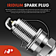 APIC0768 2 Pcs Ignition Coil & 4 Pcs IRIDIUM Spark Plug Kits