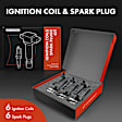 APIC0770 12-Piece Kit Ignition Coil and Iridium Spark Plug Kits