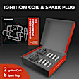 APIC0774 10-Piece Kit Ignition Coil and Iridium Spark Plug Kits