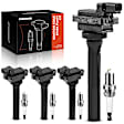 APIC0778 4 Pcs Ignition Coil & IRIDIUM Spark Plug Kits