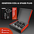APIC0780 12-Piece Kit Ignition Coil and Iridium Spark Plug Kits