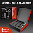APIC0801 6-Piece Kit Ignition Coil and Iridium Spark Plug Kits