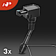 APIC0801 6-Piece Kit Ignition Coil and Iridium Spark Plug Kits