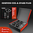 APIC0806 8-Piece Kit Ignition Coil and Iridium Spark Plug Kits