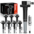APIC0810 16-Piece Kit Ignition Coil and Iridium Spark Plug Kits