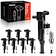 APIC0818 8 Pcs Ignition Coil & 16 Pcs IRIDIUM Spark Plug