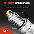 APIC0818 8 Pcs Ignition Coil & 16 Pcs IRIDIUM Spark Plug