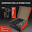APIC0819 16-Piece Kit Ignition Coil and Iridium Spark Plug Kits