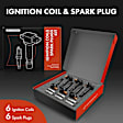 APIC0821 12-Piece Kit Ignition Coil and Iridium Spark Plug Kits