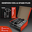 APIC0824PG 16-Piece Kit Ignition Coil and Iridium Spark Plug Kits