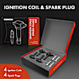 APIC0826 8-Piece Kit Ignition Coil and Iridium Spark Plug Kits