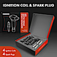 APIC0832 8-Piece Kit Ignition Coil and Iridium Spark Plug Kits
