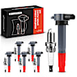 APIC0835PG 12-Piece Kit Ignition Coil and Iridium Spark Plug Kits