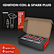 APIC0843PG 12-Piece Kit Ignition Coil and Iridium Spark Plug Kits