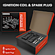 APIC0856 16-Piece Kit Ignition Coil and Iridium Spark Plug Kits