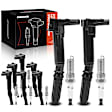 APIC0866 8 Pcs Ignition Coil & 16 Pcs IRIDIUM Spark Plug