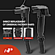 APIC0866 8 Pcs Ignition Coil & 16 Pcs IRIDIUM Spark Plug