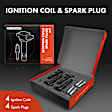 APIC0890 8-Piece Kit Ignition Coil and Iridium Spark Plug Kits