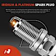 APIC0914 1 Pc Ignition Coil + 6 Pcs IRIDIUM & Platinum Spark Plug Kit