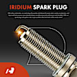 APIC0924 4 Pcs Ignition Coil + 4 Pcs IRIDIUM & Platinum Spark Plug Kit