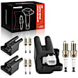 APIC0948 9-Piece Kit Ignition Coil and Iridium and Platinum Spark Plug Kit