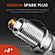 APIC0955 4 Pcs Ignition Coil & 4 Pcs IRIDIUM & Platinum Spark Plug Kit