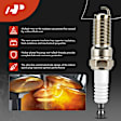 APIC1009 4 Pcs Ignition Coils & 4 Pcs Iridium & Platinum Spark Plug Kits