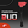 APIC1023 4 Pcs Ignition Coils & 4 Pcs Iridium & Platinum Spark Plug Kits