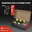 APIC1025 20-Piece Kit Ignition Coils and Double Iridium Spark Plug Kits
