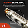 APIC1028 6 Pcs Ignition Coils & 6 Pcs Iridium & Platinum Spark Plug Kits
