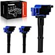 APIC1087 3 Pcs Blue Ignition Coils