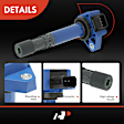 APIC1089 4 Pcs Blue Ignition Coils
