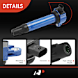 APIC1093 4 Pcs Blue Ignition Coils
