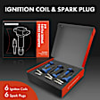 APIC1098 6 Pcs Ignition Coils & 6 Pcs Iridium & Platinum Spark Plug Kits
