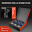 APIC1102 6 Pcs Ignition Coils & 6 Pcs Iridium & Platinum Spark Plug Kits