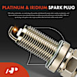 APIC1104 4 Pcs Ignition Coils & 4 Pcs Iridium & Platinum Spark Plug Kits