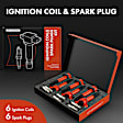 APIC1112 6 Pcs Ignition Coils & 6 Pcs Double Iridium Spark Plug Kits