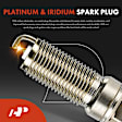 APIC1115 6 Pcs Ignition Coils & 6 Pcs Iridium & Platinum Spark Plug Kits